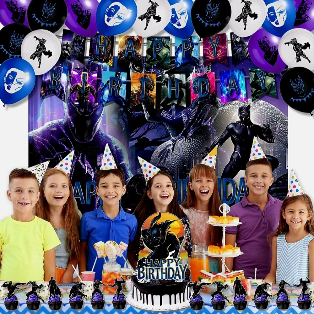 Black Panther Birthday Party Bundle